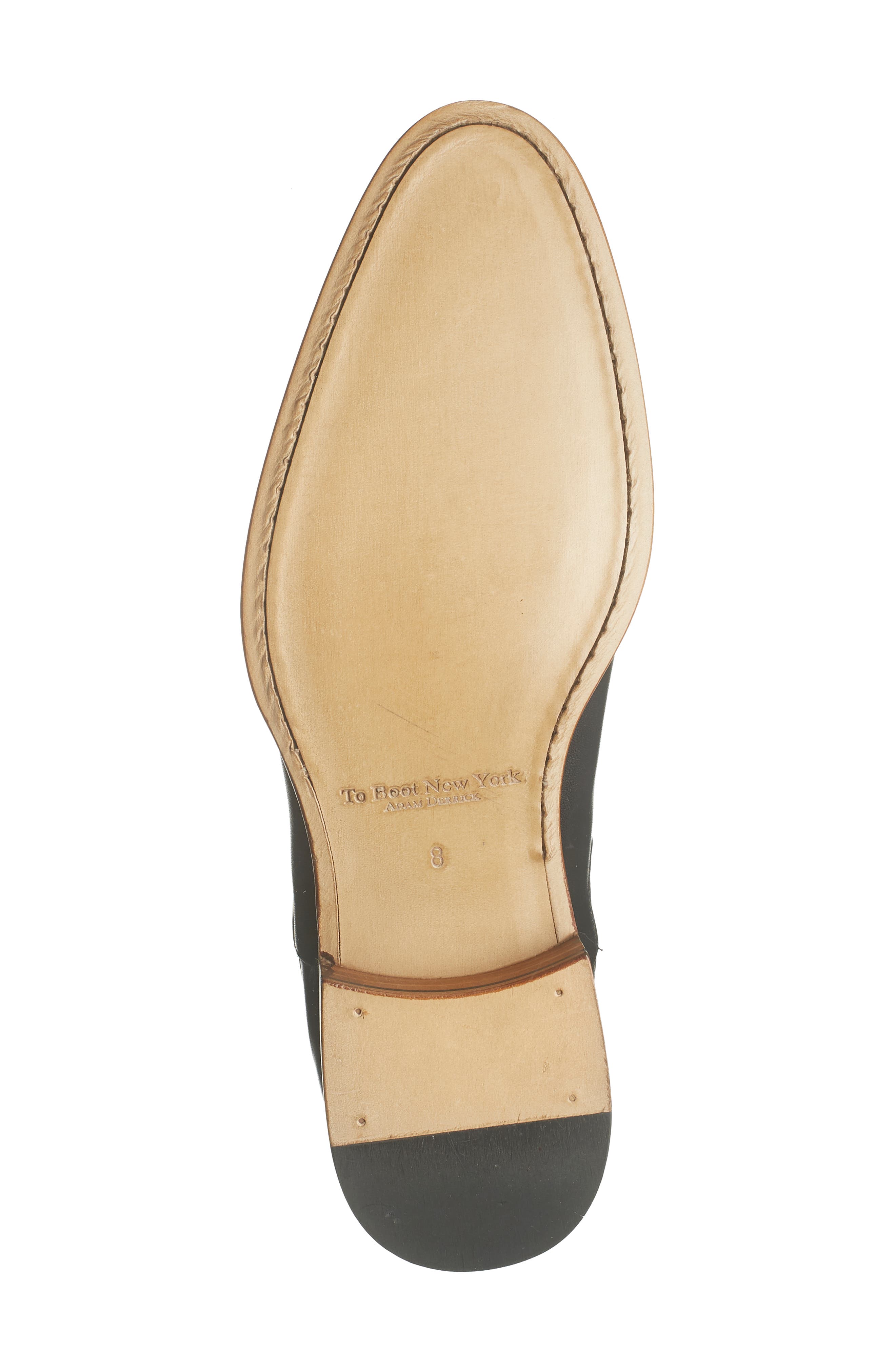 TO BOOT NEW YORK Alan Plain Toe Leather Chelsea Boot, Alternate, color, 