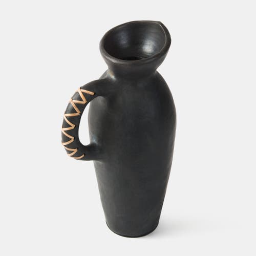 Mela Artisans Longpi Black Clay Vase