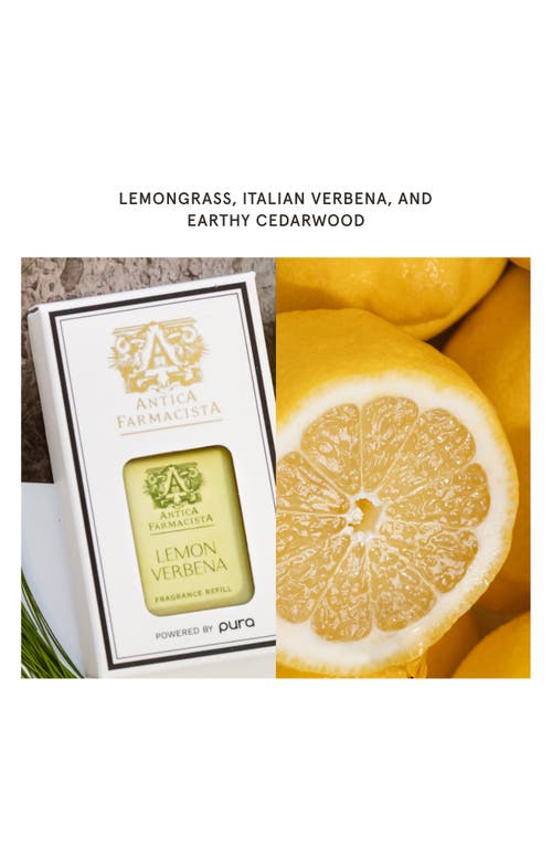 Pura X Antica Farmacista Aperol Spritz 2-pack Smart Fragrance Diffuser Refills In Lemon Verbena