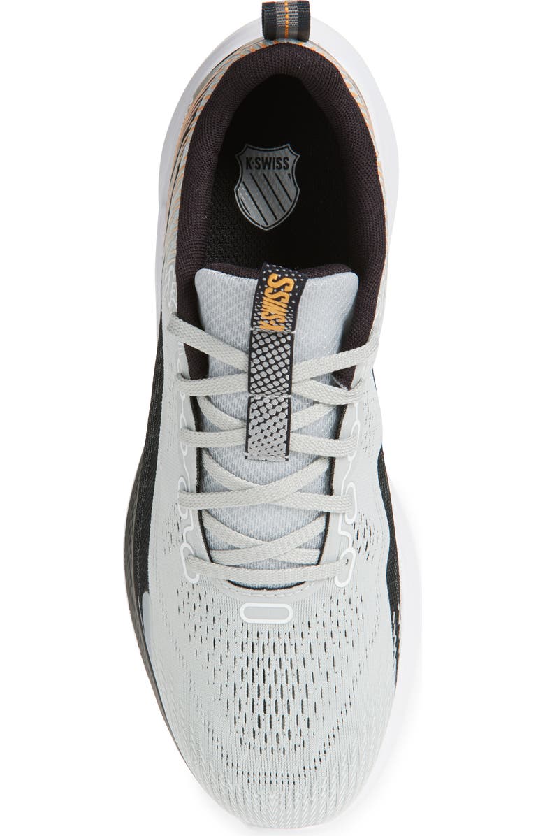 K-Swiss Proto Trainer Sneaker, Alternate, color, Northern Droplet/ Blaze Orange