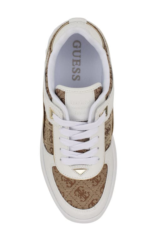 Guess Ridgee 2 Platform Sneaker In White