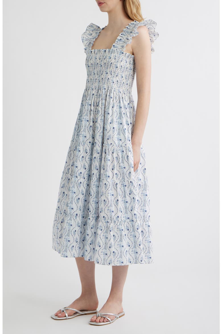 The Ellie Nap Dress, Alternate, color, BLUE VINE STRIPE