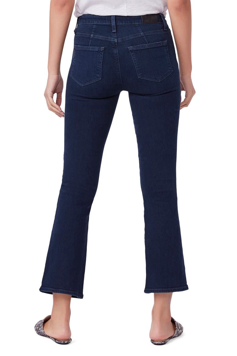 Claudine Double Button High Waist Ankle Flare Jeans, Alternate, color, CARDEN
