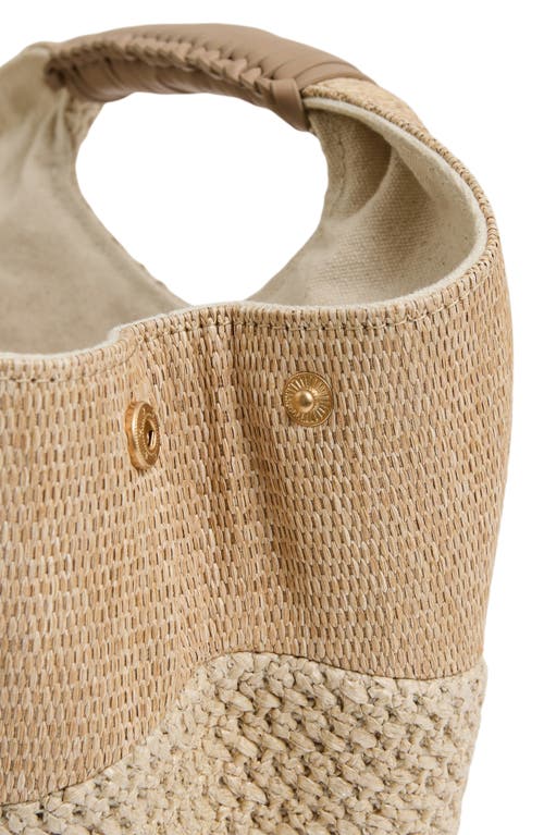 Reiss Rosalie Woven Top Handle Bag