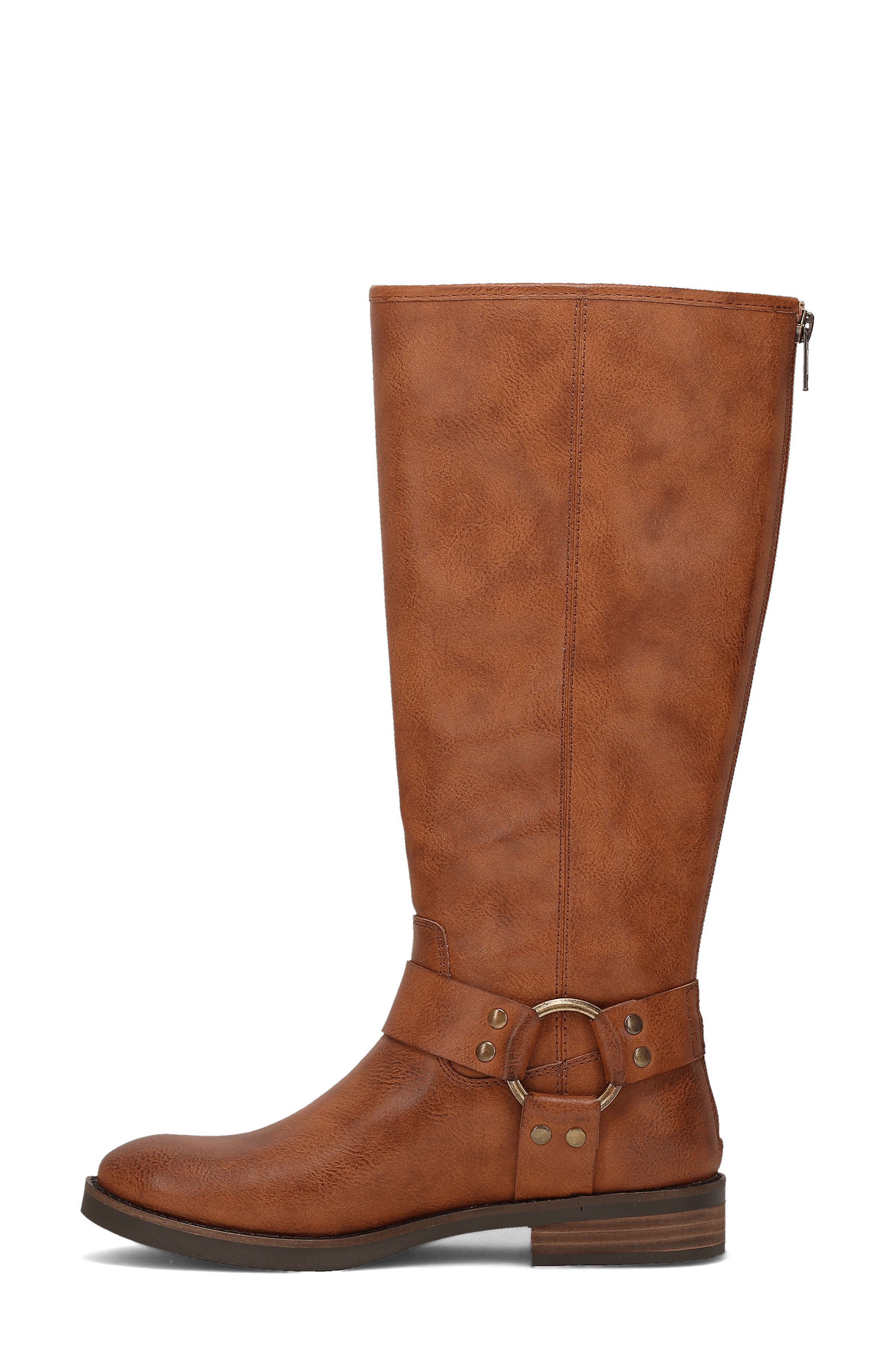 Kellie Harness Boot, Alternate, color, COGNAC
