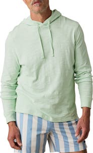 Faherty Sunwashed Organic Cotton Slub Hoodie