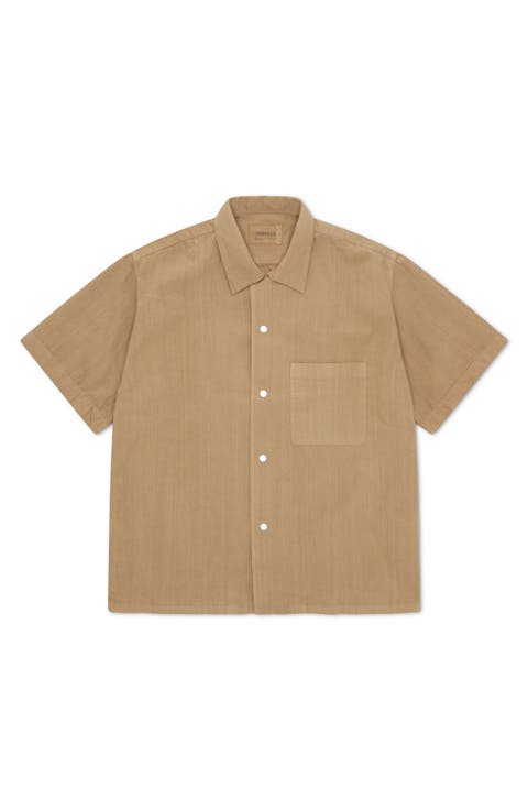 Bowling Inspired Short Sleeve Shirt