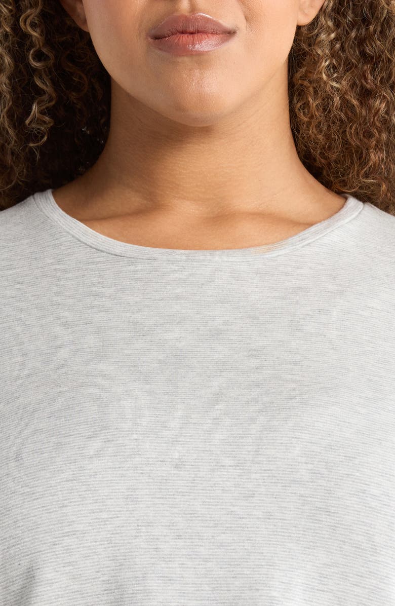 Eileen Fisher Crewneck Top, Alternate, color, Dark Pearl