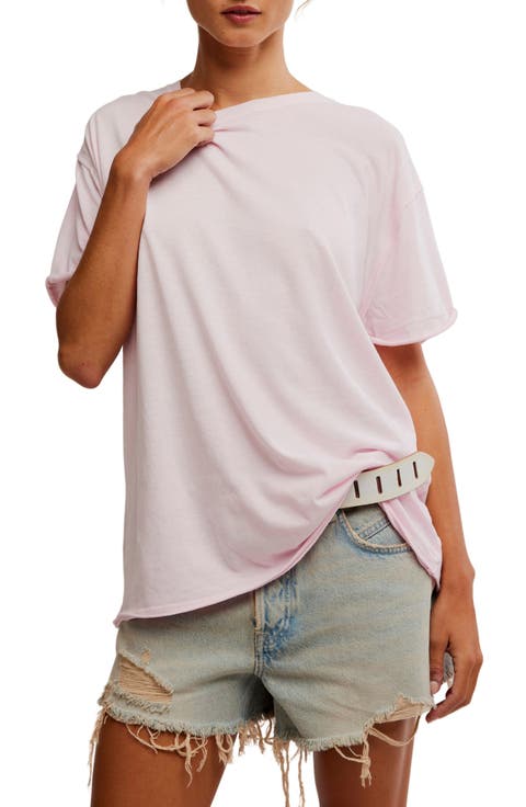 Nina Crewneck Cotton T-Shirt