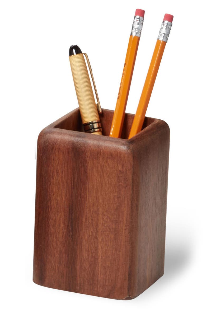 Nature's Home Pencil Cup, Alternate, color, WOOD
