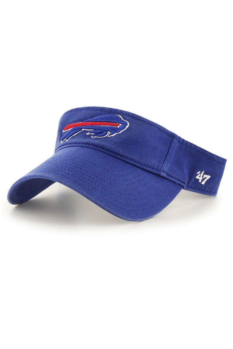 Men's '47 Royal Buffalo Bills Clean Up Visor, Main, color, Royal