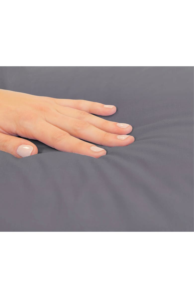 Modern Living Cotton Sateen Sheet Set, Alternate, color, Graphite