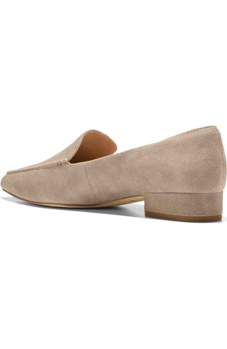 Cole Haan Valentina Pointed Toe Loafer, Alternate, color, Irish Cream Suede