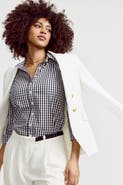 The Shirt by Rochelle Behrens The Icon Shirt in Large Check