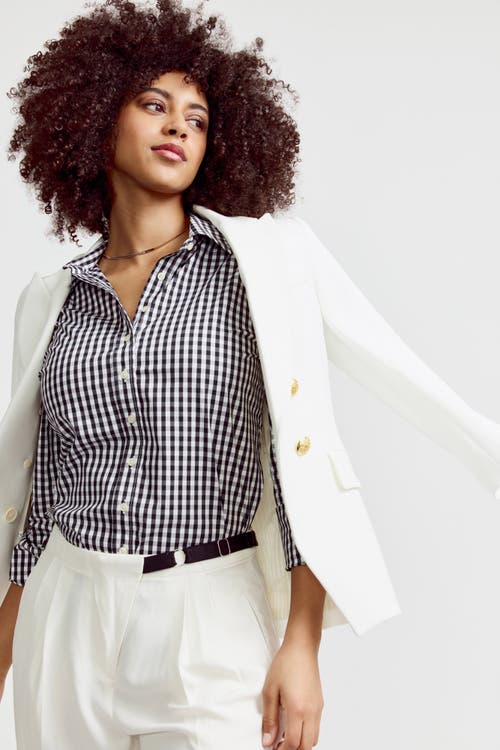 The Shirt By Rochelle Behrens The Icon Shirt In Black