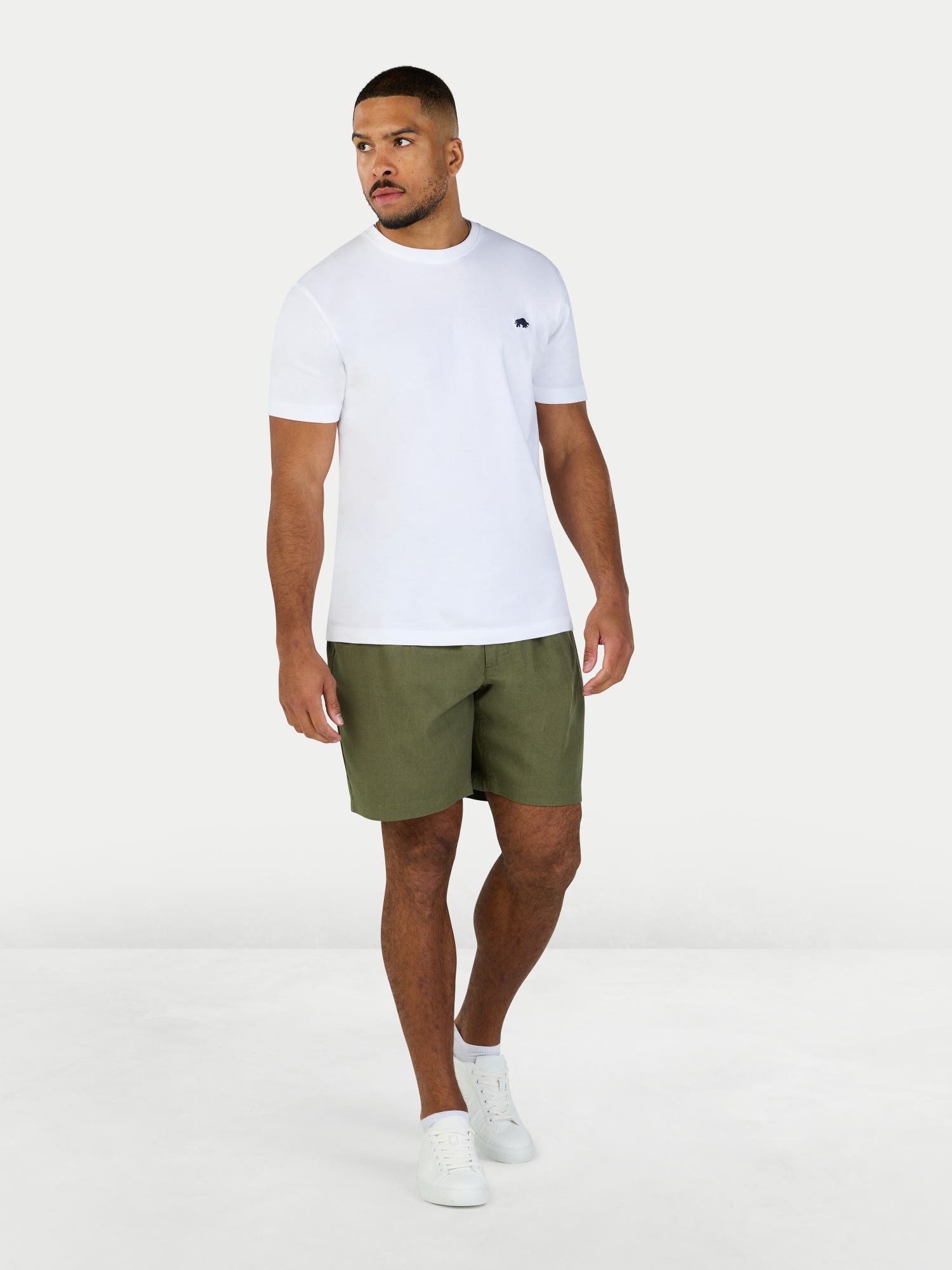 Stretch Waist Linen Short - image 2