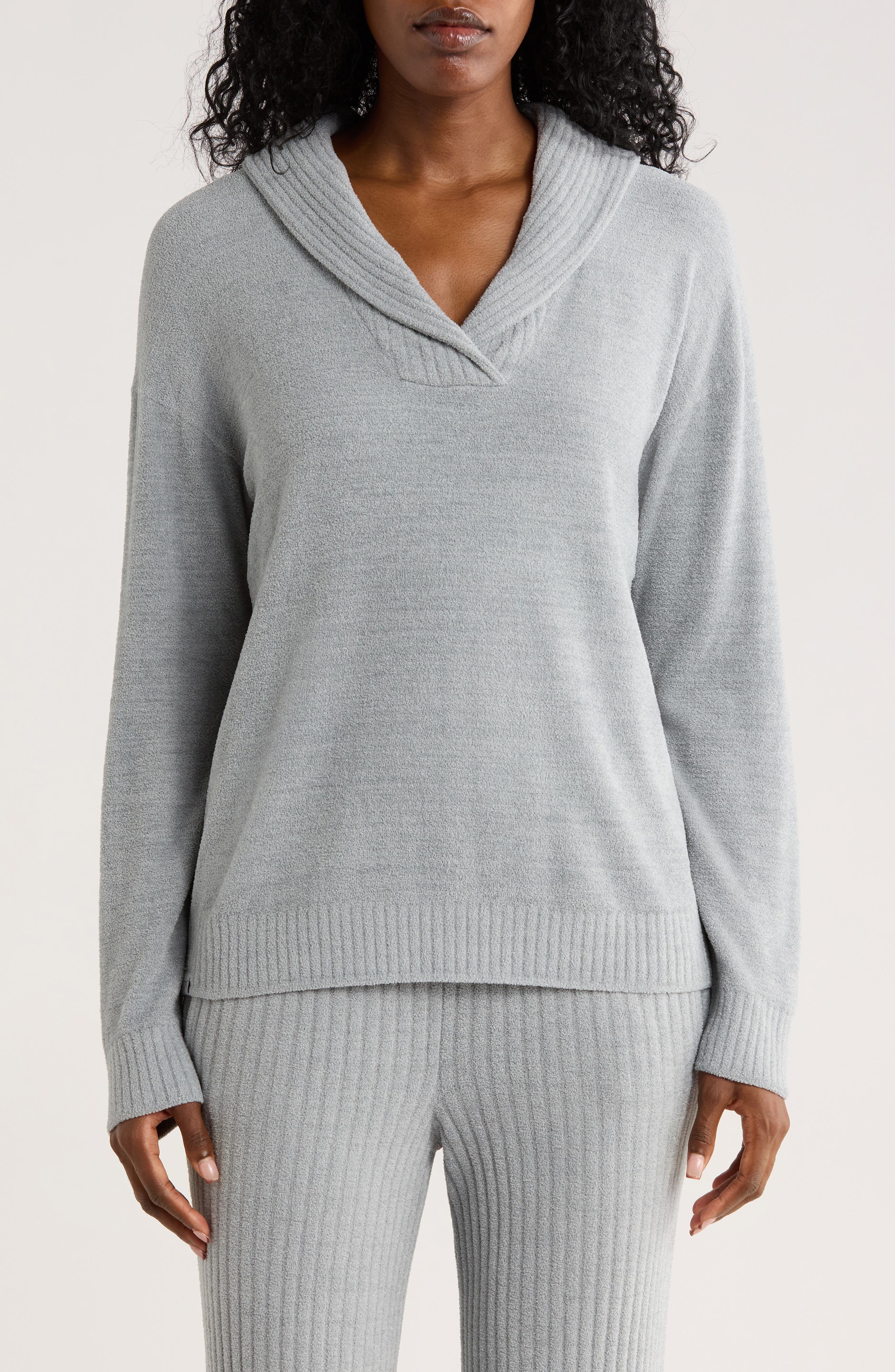 Barefoot Dreams® CozyChic® Ultra Lite® Ribbed Pullover