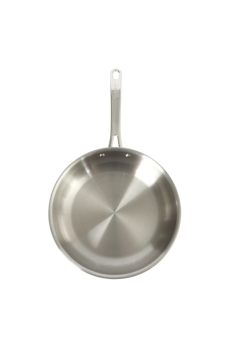 11-Inch Stainless Steel Frying Pan, Induction Ready Skillet with Tri-Ply Base, Alternate, color, Stainless Steel