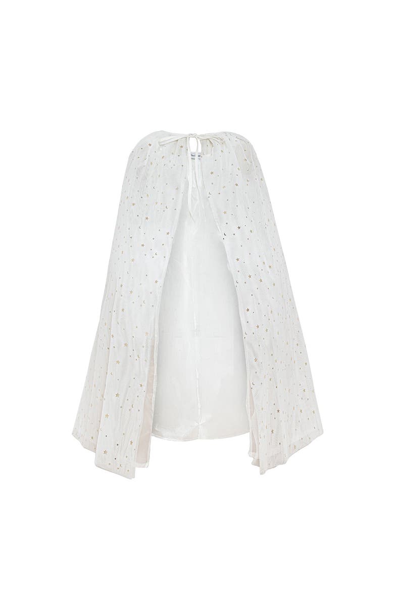 Mini Celebrities To Moon Cape, Main, color, Sparkle White