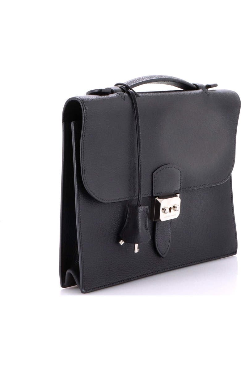 Pre-Owned Hermes Sac a Depeches Bag Ardennes 27, Alternate, color, Noir