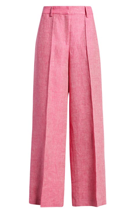 The Kenna Wide Leg Linen Pants