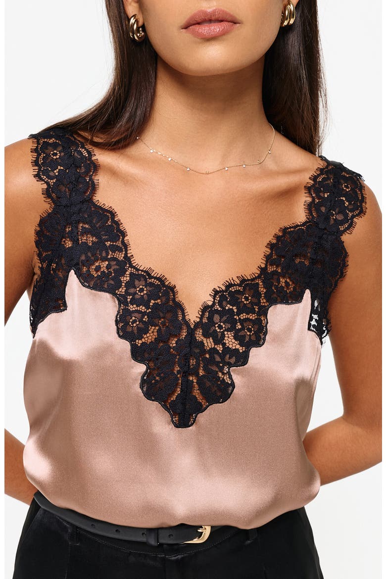 Silk Camisole, Alternate, color, MINK