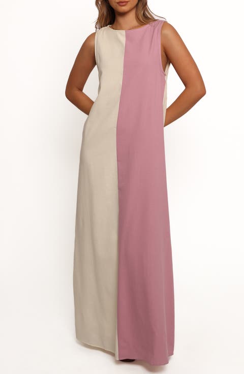 Lindi Colorblock Maxi Dress