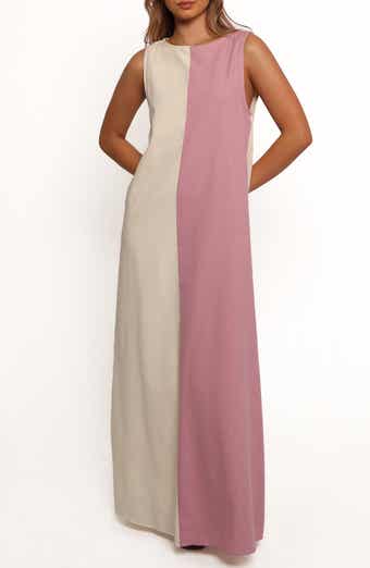Petal & Pup Lindi Colorblock Maxi Dress
