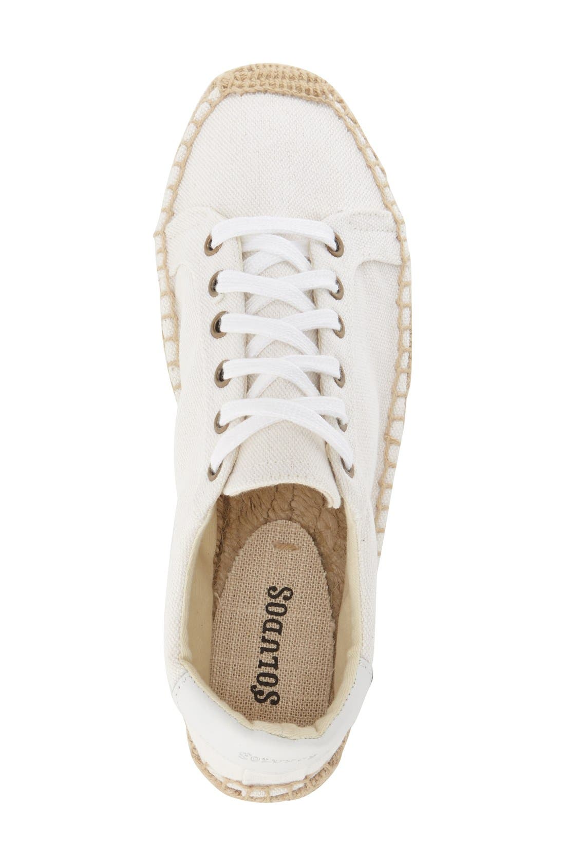 Soludos Espadrille Platform Sneaker, Alternate, color, 