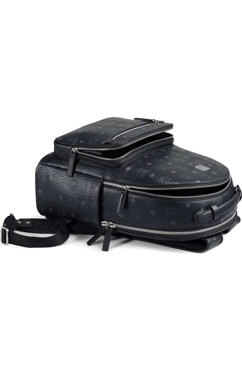 MCM Stark 40 Visetos Backpack, Alternate, color,
