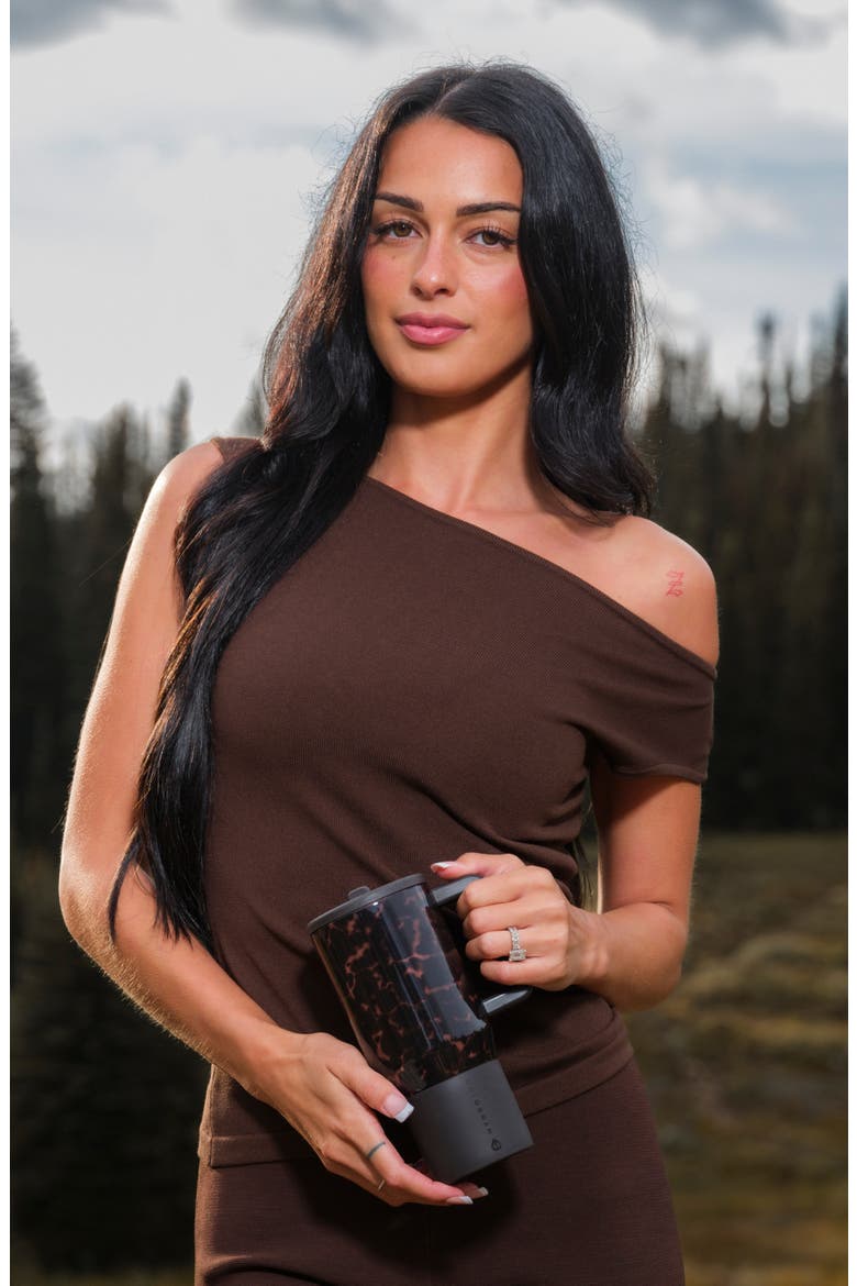 Coffee Traveler 20 oz. Tumbler, Alternate, color, MOCHA TORTOISE