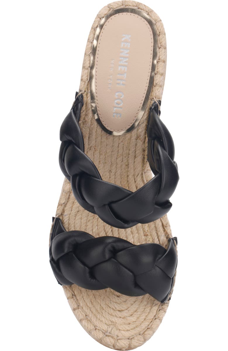 Kenneth Cole New York Olivia Braided Espadrille Platform Wedge Sandal, Alternate, color,
