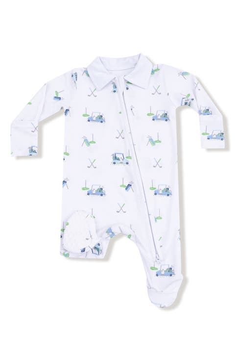 Golf Carts Long Sleeve Footie (Baby)