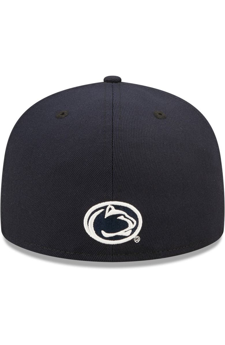 New Era Men's New Era Navy Penn State Nittany Lions Script Original 59FIFTY Fitted Hat, Alternate, color, Navy