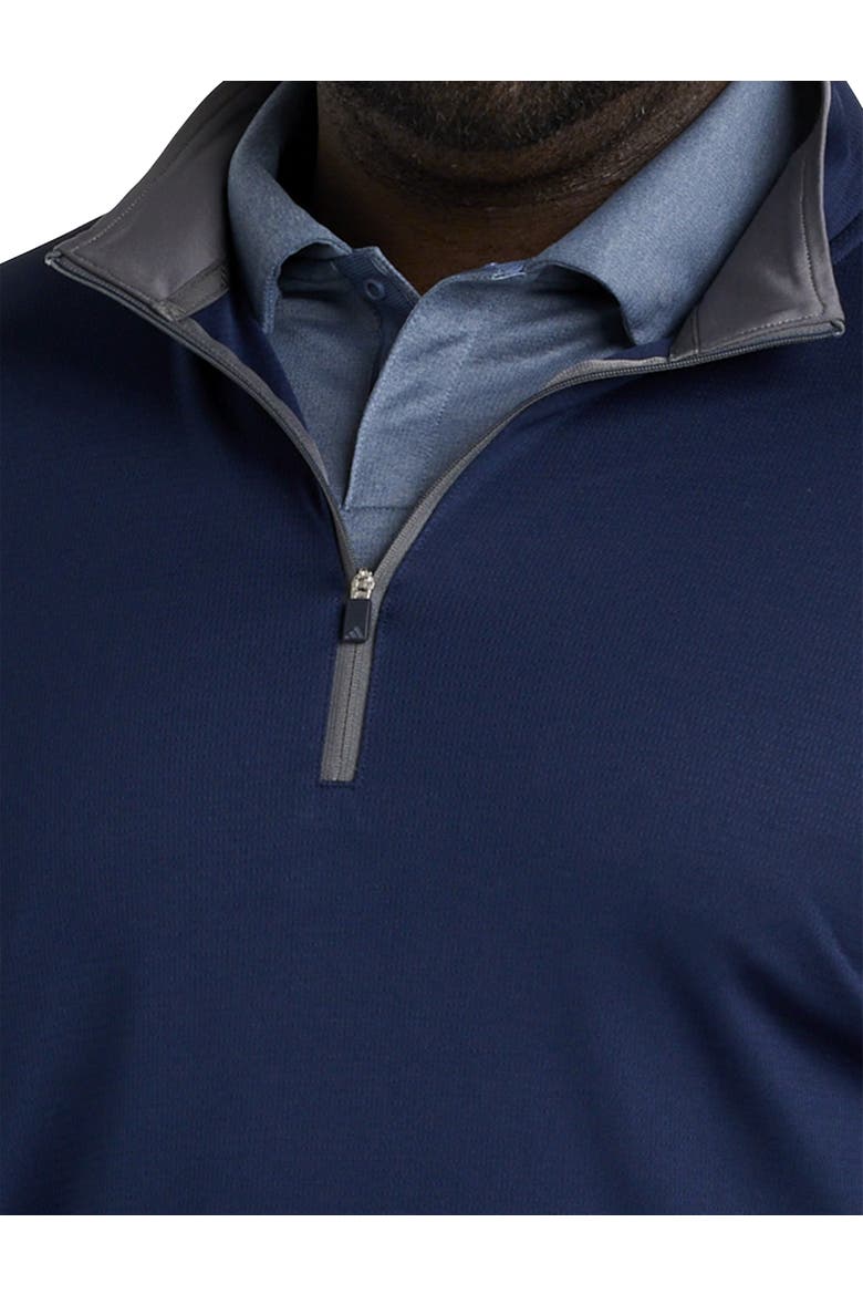 Big & Tall 1/4-zip Performance Pullover, Alternate, color, NAVY
