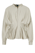 Karen Millen Pleated Detail Woven Jacket