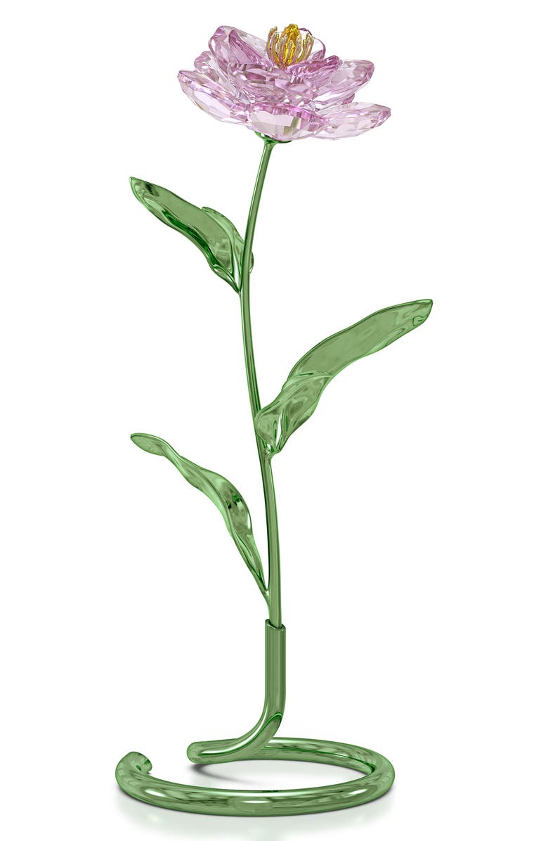 Swarovski Florere Peony Crystal Figurine, Alternate, color, 