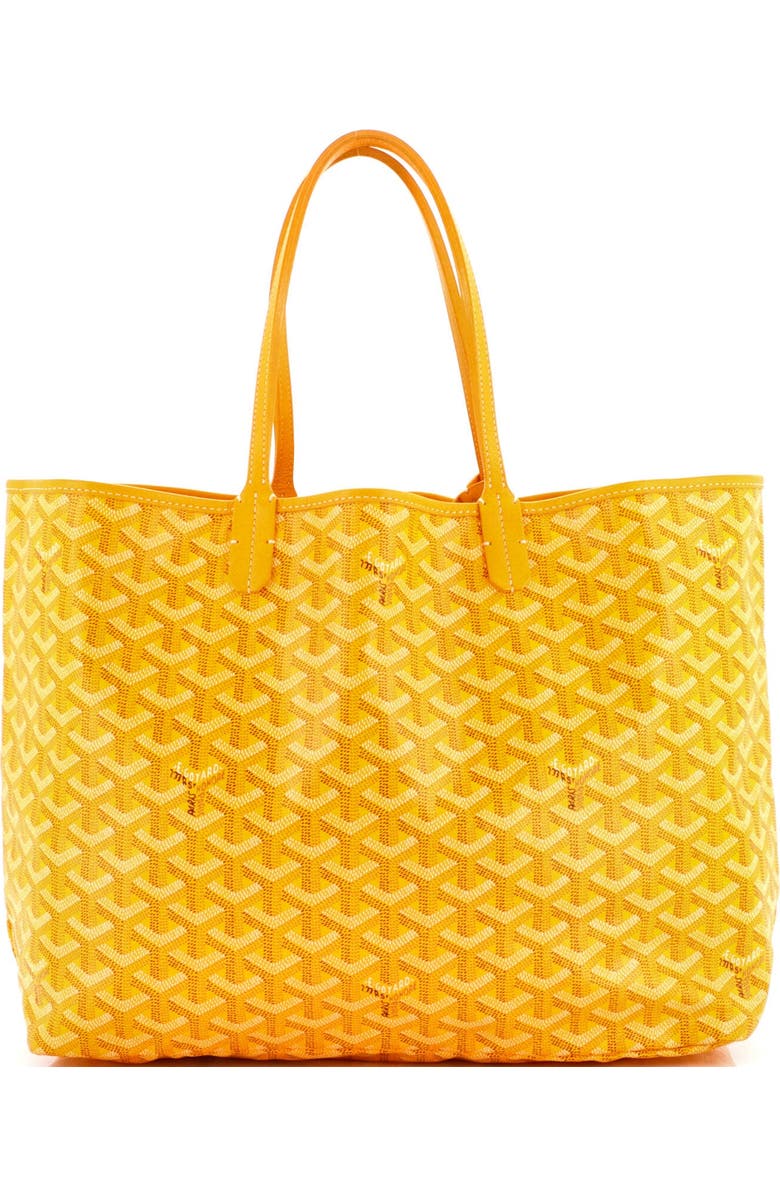 Pre-Owned Goyard Saint Louis Tote Coated Canvas PM, Main, color, Yellow
