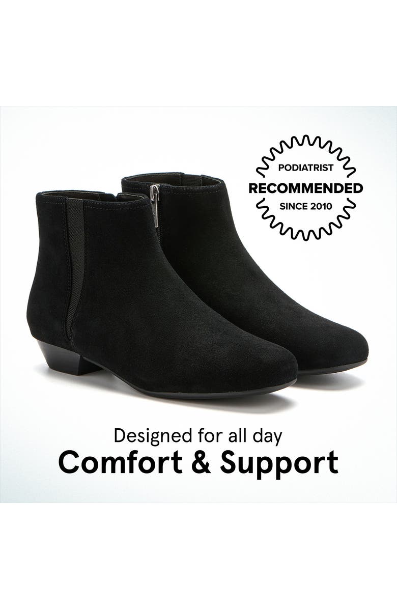 ABEO Via Boot, Alternate, color, Black Suede - Metatarsal