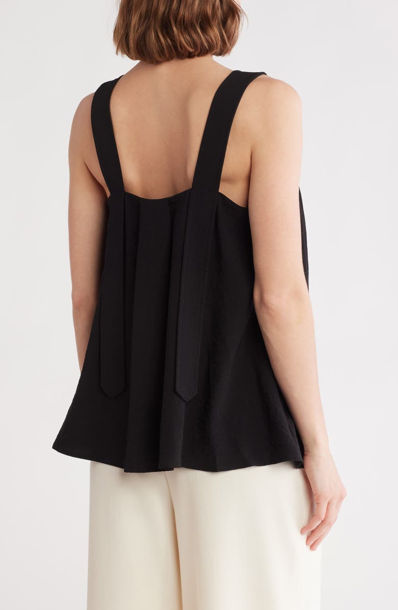 PATRIZIA LUCA A-Line Tank, Alternate, color, Black