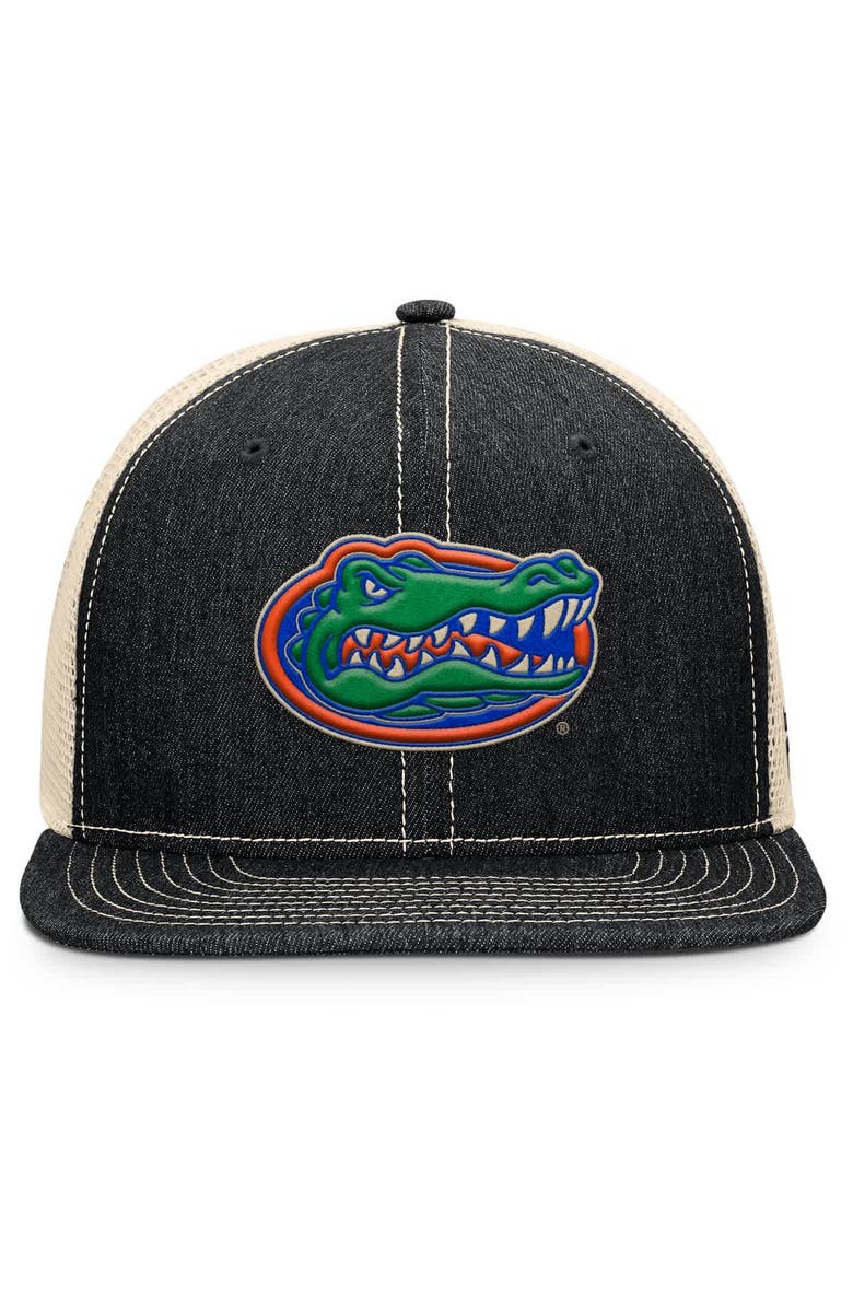FANATICS Men's Fanatics Black/Natural Florida Gators Legend Trucker Snapback Hat, Alternate, color, Black