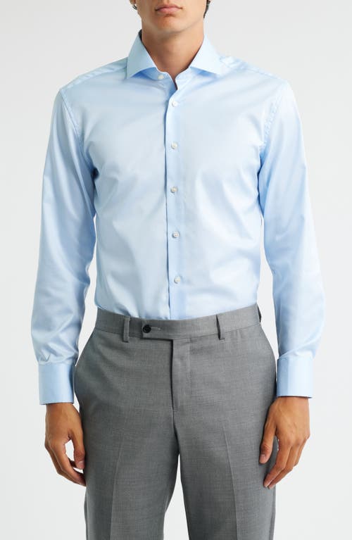 1863 by Eterna Luxury Slim Fit Non-Iron Dress Shirt in Sky  product