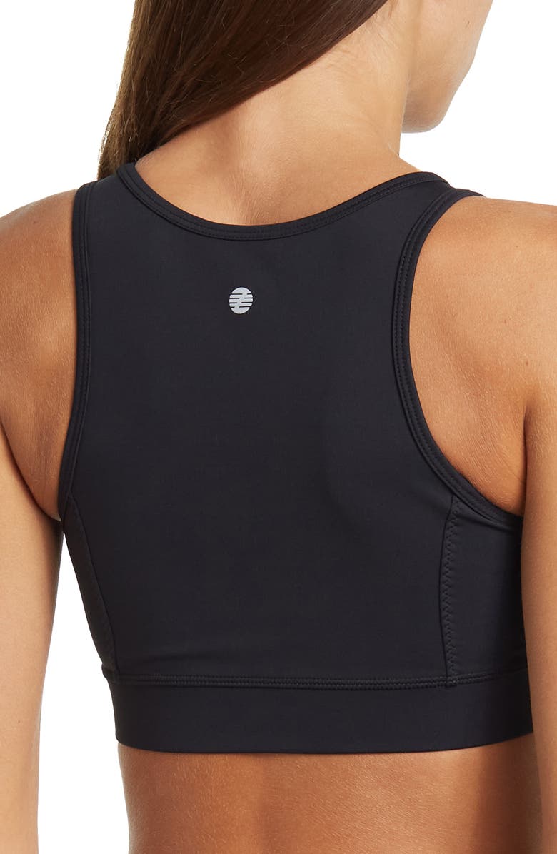 Z by Zella Sweat To Swim UPF Bra, Alternate, color, 