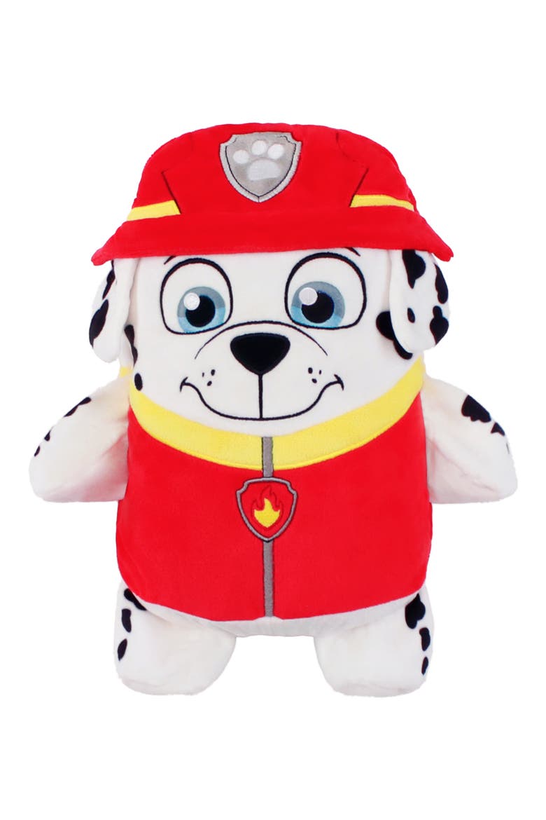 Marshall 2-in-1 Stuffed Animal Hoodie, Alternate, color, RED MIX