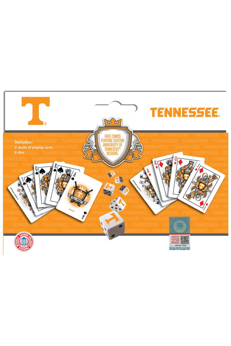 Tennessee Playing Cards & Dice, Alternate, color, Multicolor