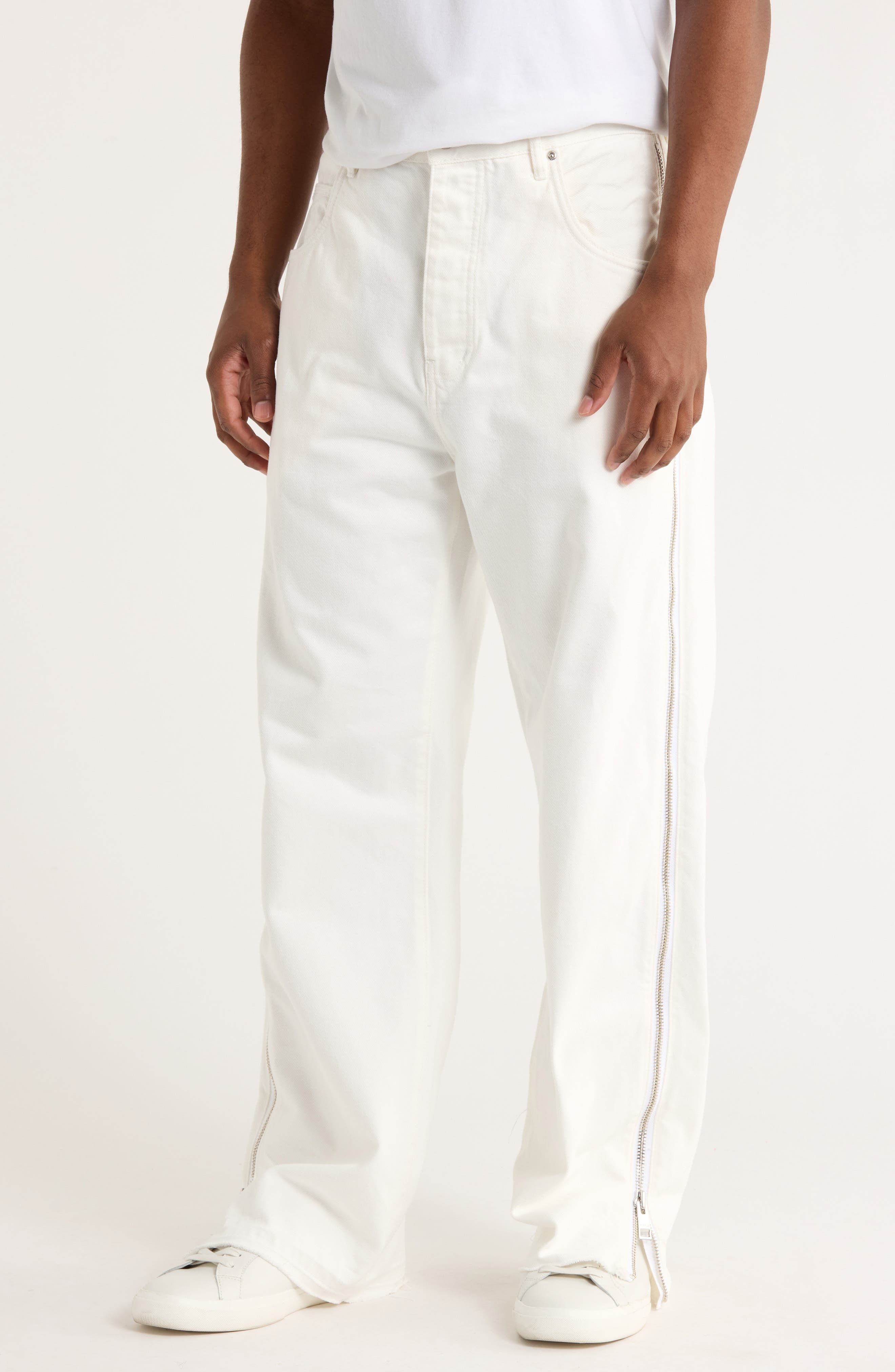 PURPLE BRAND P018 Wide Leg Jeans