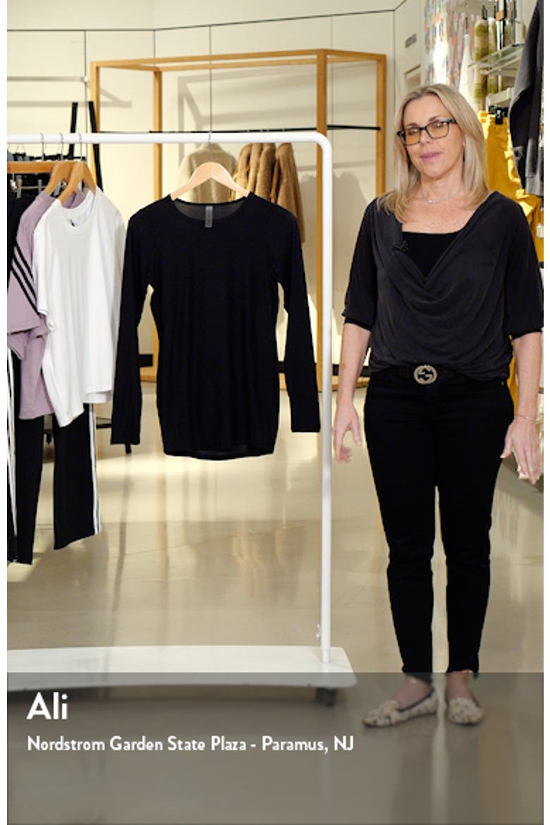 Classic Crewneck Maternity Pullover video