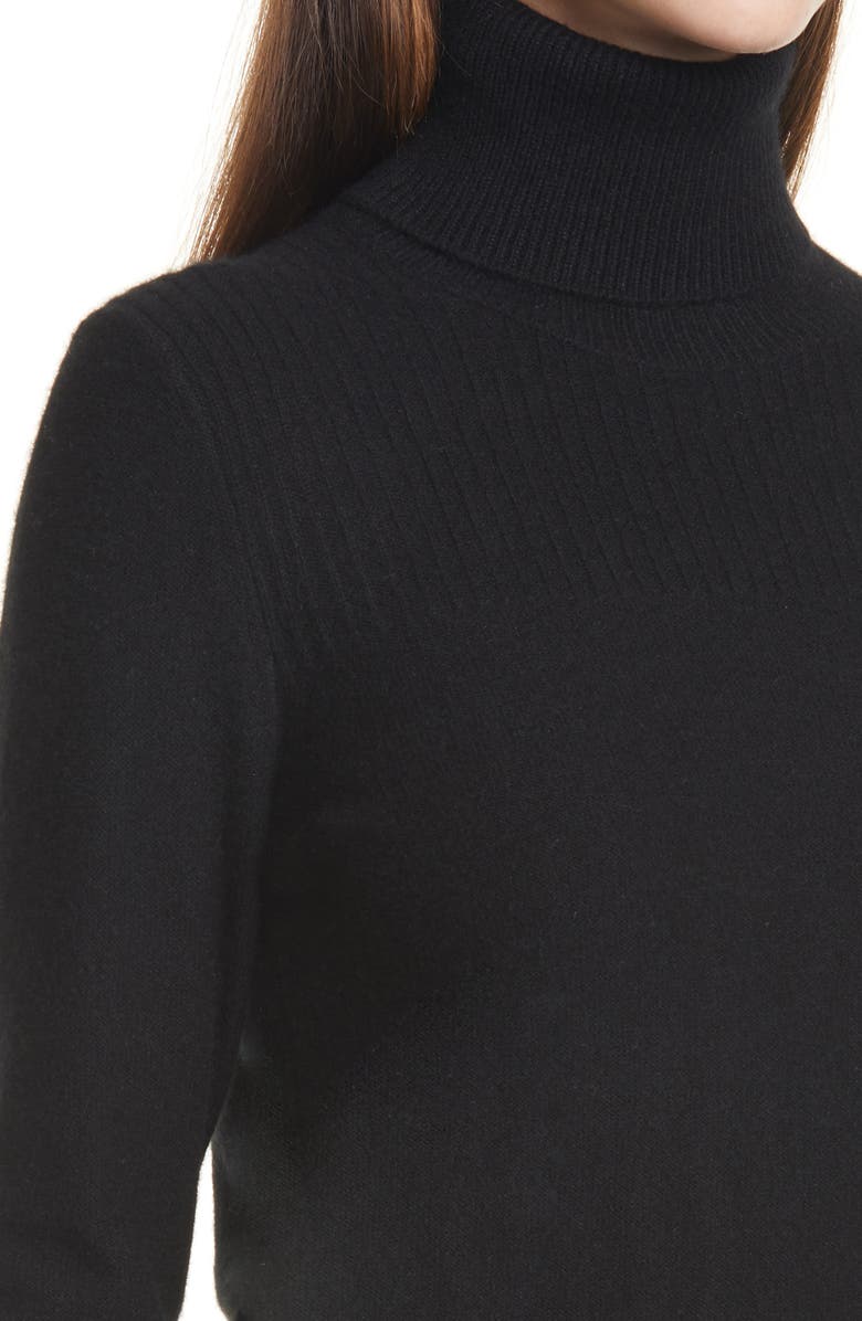 Veronica Beard Kressy Cashmere Turtleneck Sweater, Alternate, color, 