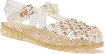 Loeffler Randall Rhys Studded Jelly Sandal (Women) | Nordstrom