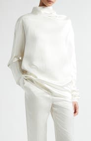 TOTEME Cowl Neck Top